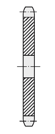 Sprockets for conveyor chains type A