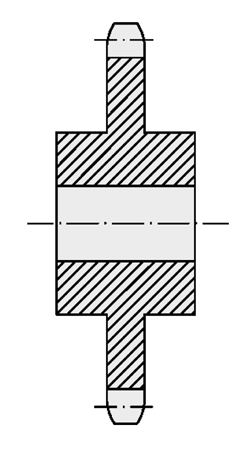 Sprockets for conveyor chains type C
