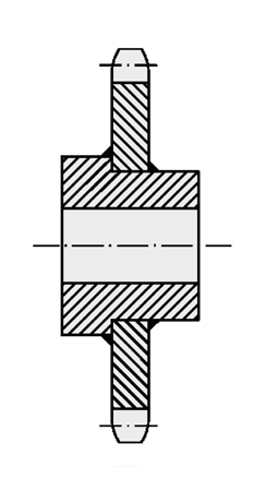 Sprockets for conveyor chains type H