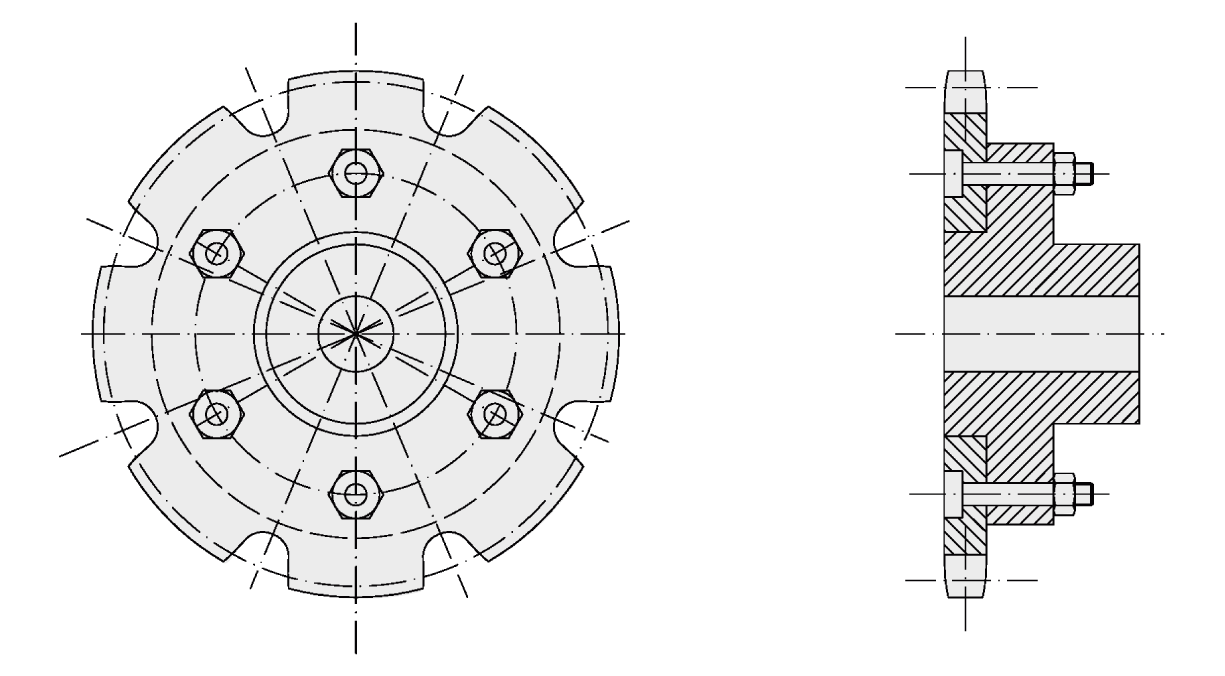 Sprockets for conveyor chains type K