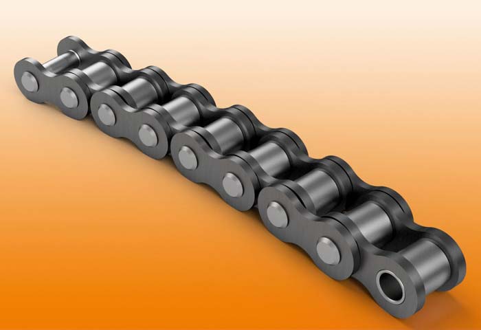 Side bow roller chains